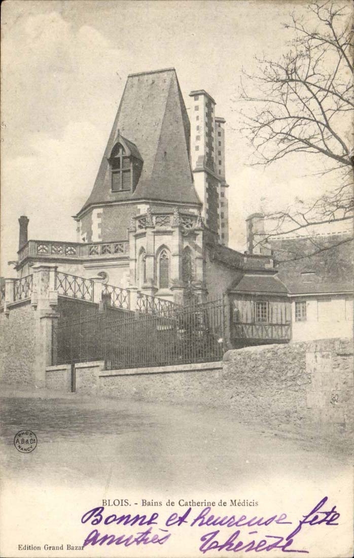 Blois - Bains de Catherine de Medici - CPA 