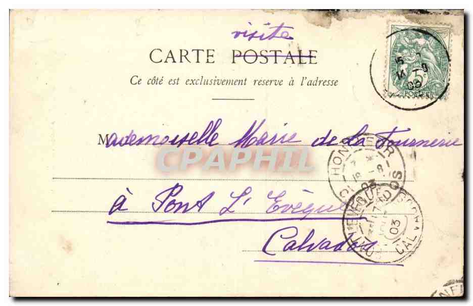 Blois - Bains de Catherine de Medici - CPA  — Rückseite