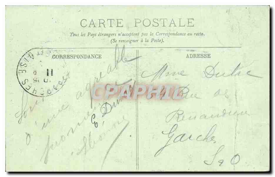 chambord - Le Chateau et des Arbres - CPA  — Back