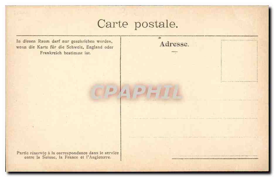Suisse - Axenstrasse mit Bristebstock -Lucerne - CPA  — Rückseite
