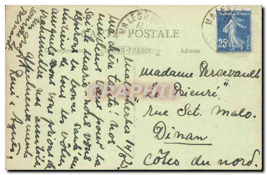 Malesherbes - la Grande Sabliere - CPA  — Back