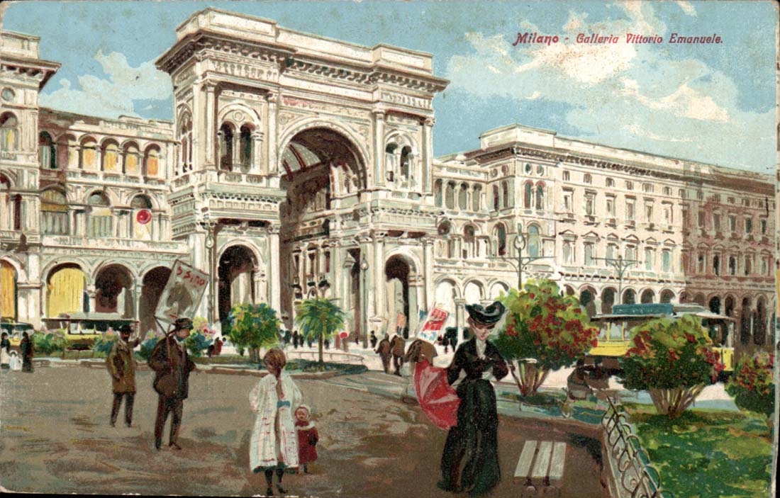 Italy - Italie - Milano - Milan - galaria Vittorio Emanuelo - CPA 