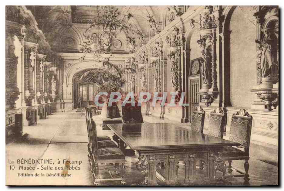 Fecamp - La Benectine Musee Salle des Robes- CPA 