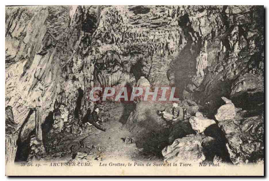 Arcy-sur-Cure — Les Grottes, le Pain de Sucre et la Tiare — ND Phot.