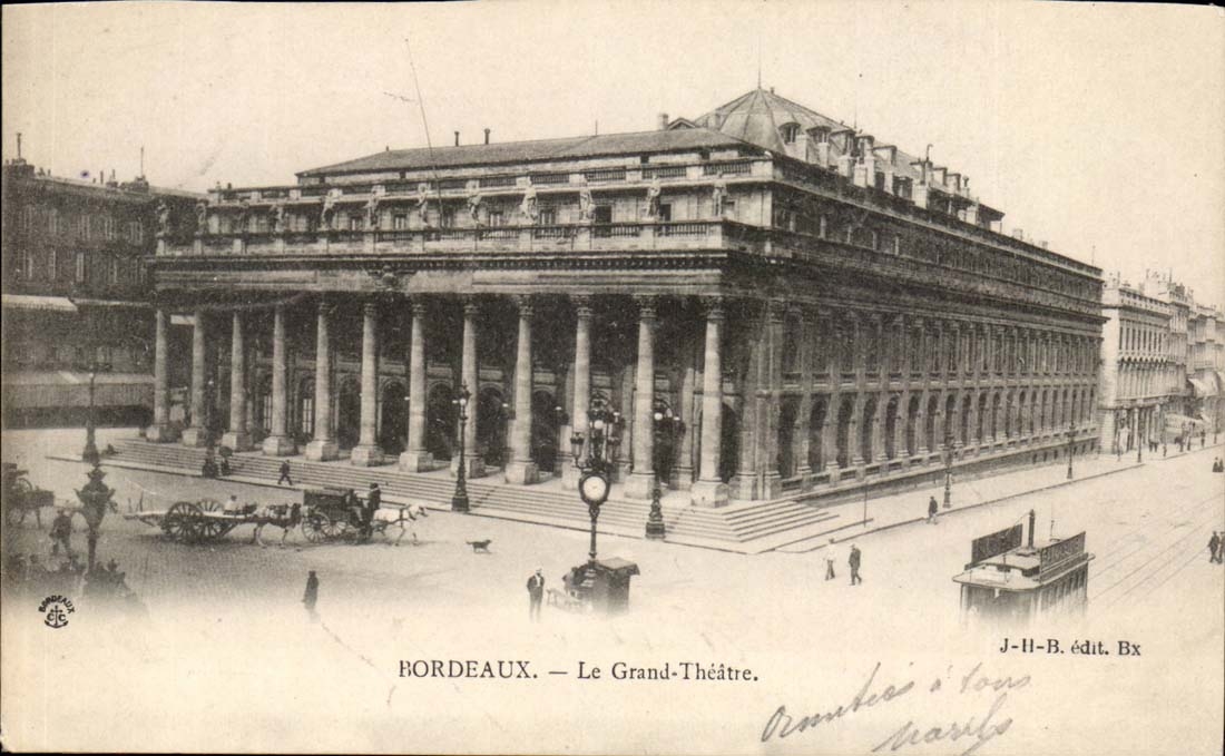 Bordeaux - Le Grand Theatre - CPA 