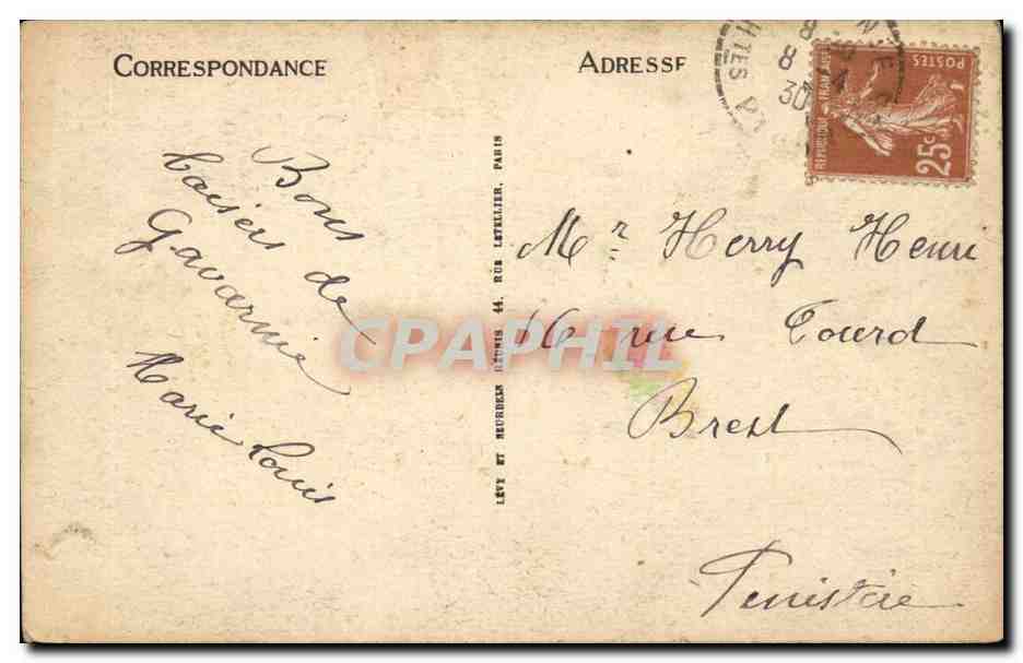 Gavarnie - Le Cirque - CPA  — Verso