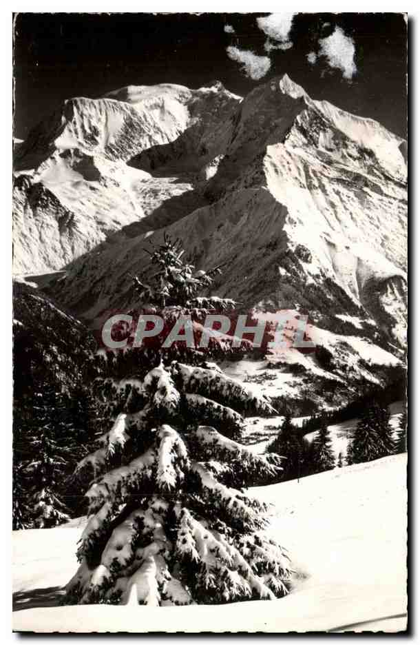 Mont-Blanc — Grands barrages de glace et d'avalanches — Cliché de G. Chasseur Mignod