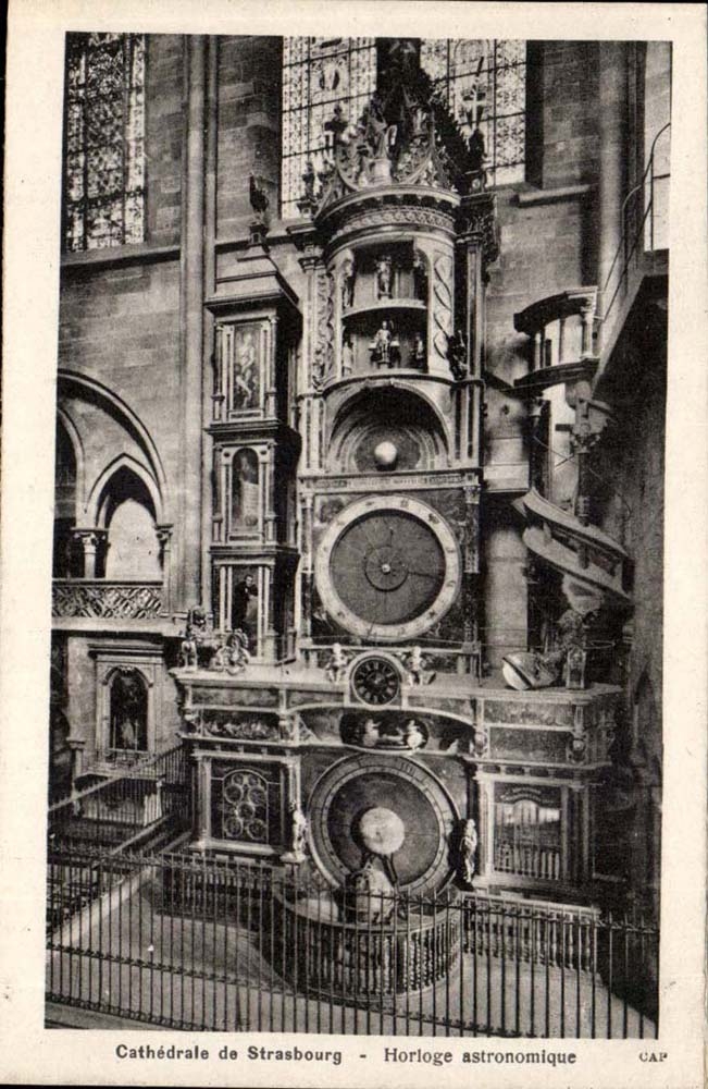 Strasbourg - Strassburg - Cathedrale Horloge Astronomique CPA 