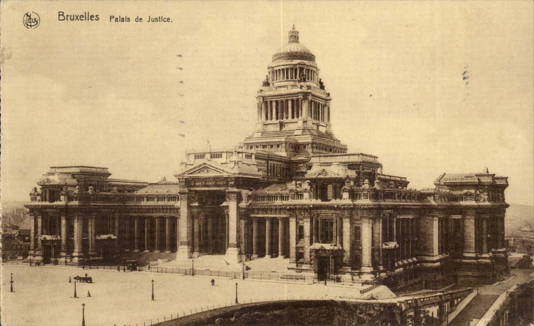Belgium - Belgique - Brussels - Bruxelles - Palais de Justice - CPA 