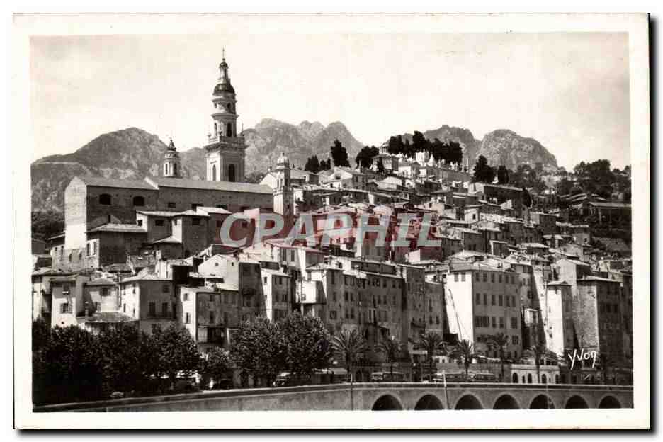 Menton - Cote d'Azur Menton la Vieile Ville - CPA 