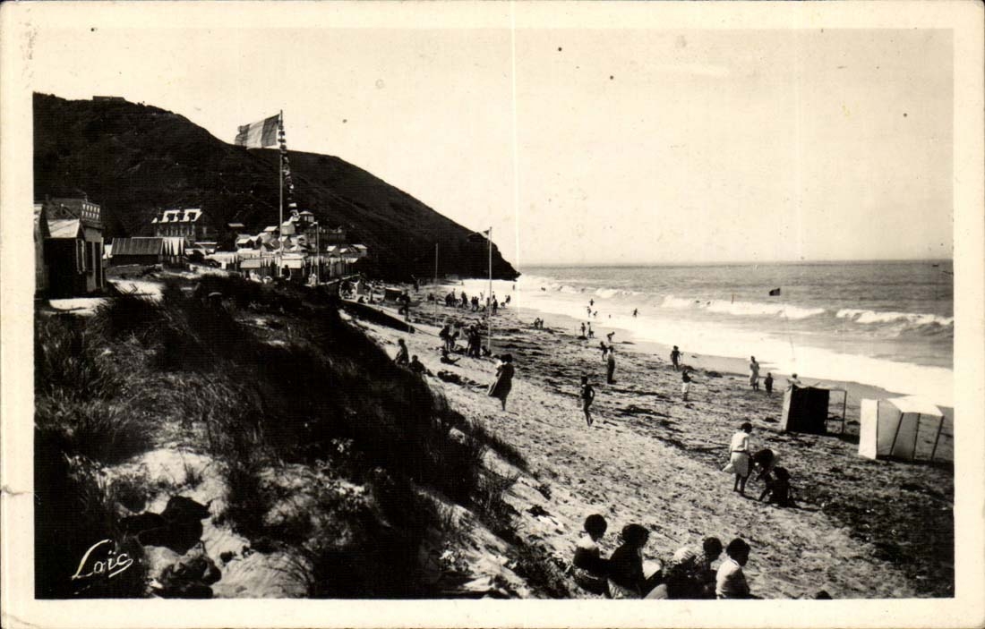 Carollles - Un coin de la Plage et Pointe du Lude — Édition Laïc, n°325