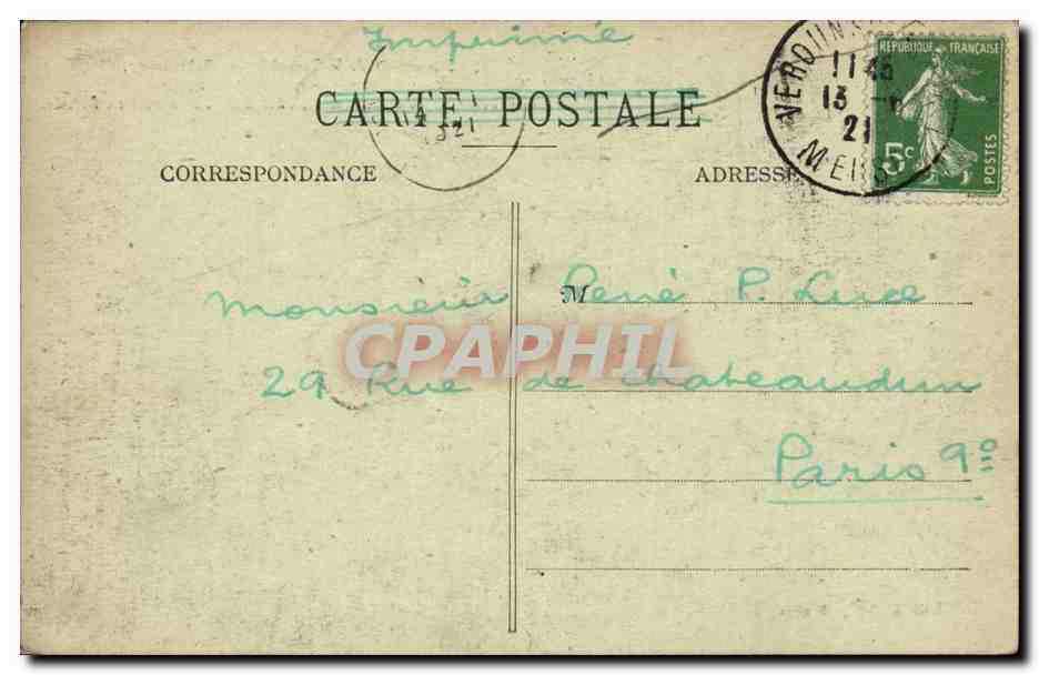 Monument de la Tranchée des Baionnettes — offert par nos Amis d'Amérique — Édition HS Verdun — Reverso