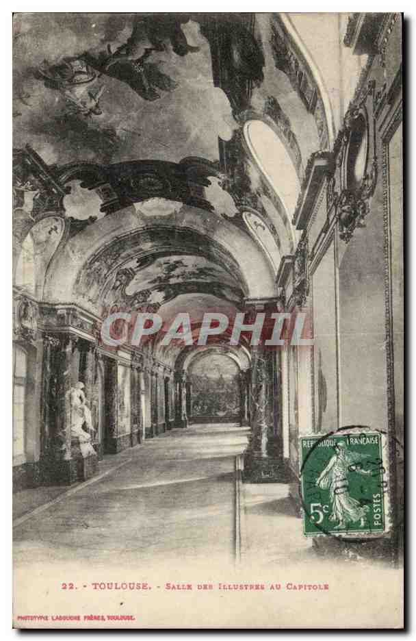 Toulouse - Salle des Illusions au Capitole - CPA 
