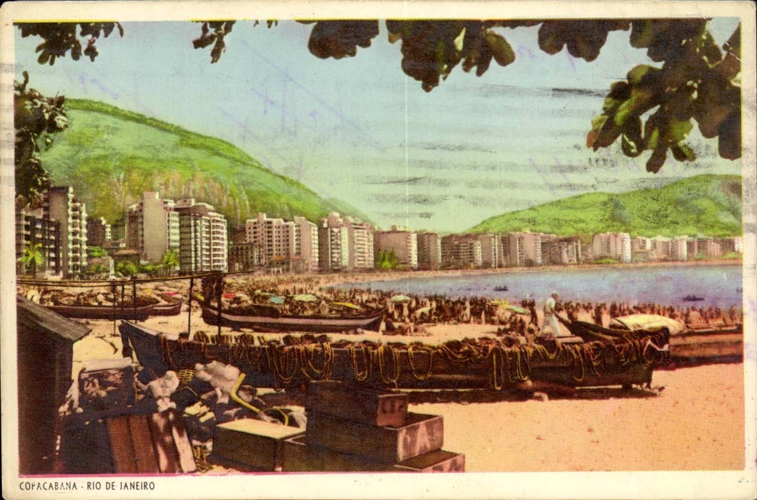 Bresil - Brazil - Rio de Janero - Copacabana - CPA 