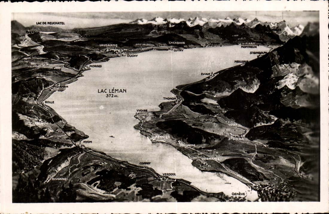 Suisse - Schweiz - Lac Leman - CPA 