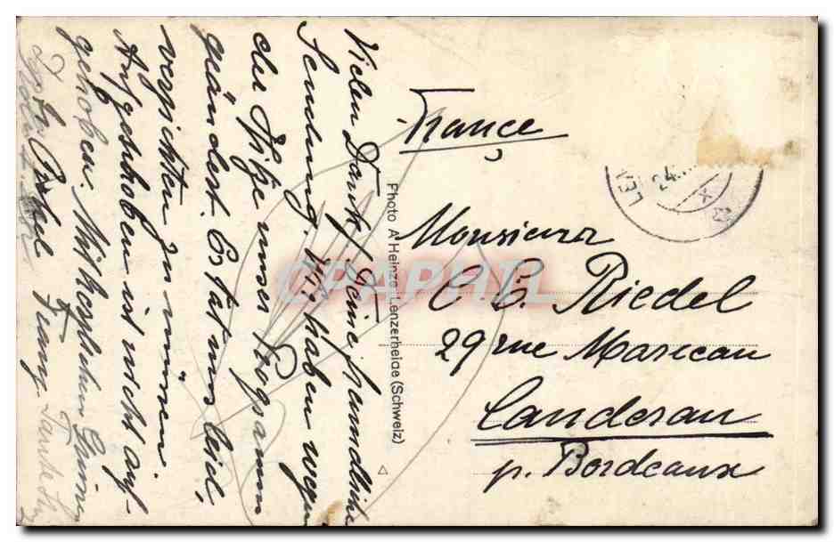 Allemagne - Deutschland - Germany - Waldheim - CPA  — Rückseite