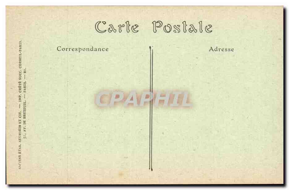 Palavas les Flots - Vague a la Jette rive Gauche CPA  — Back