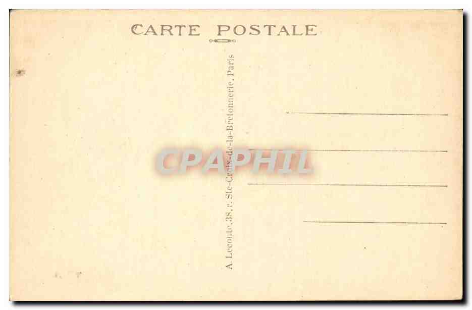 CPA Paris Eglise Saint Etienne du Mont  — Verso