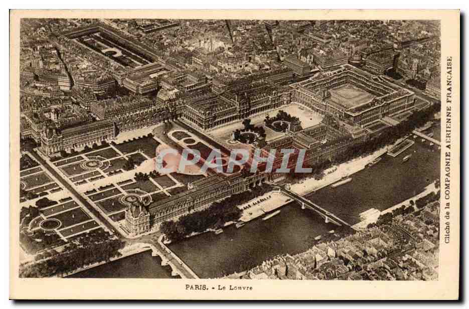 CPA Paris Le Louvre