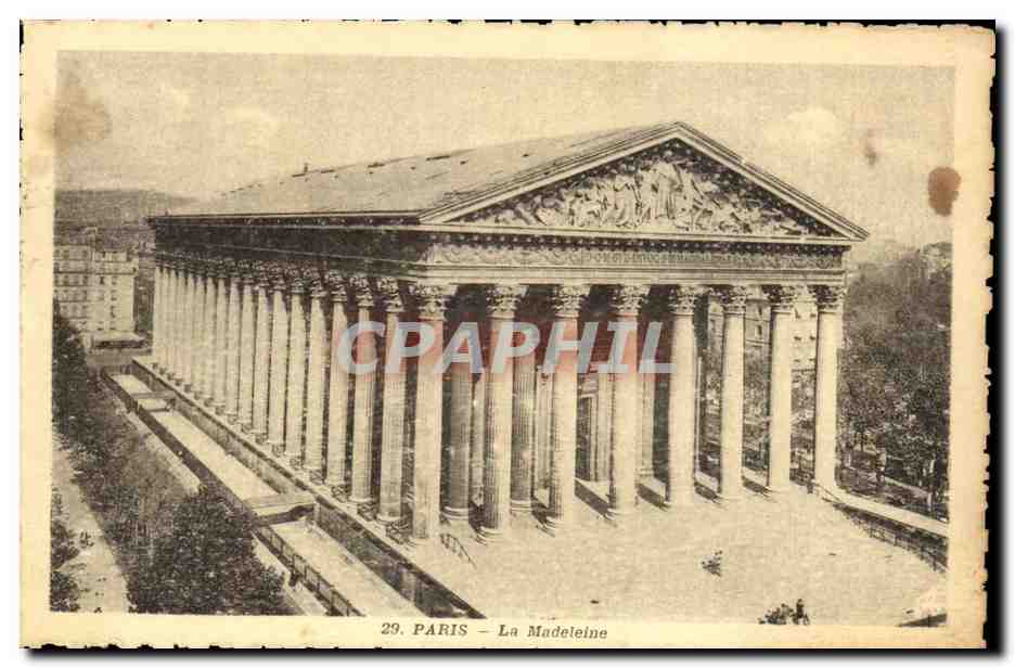 CPA Paris La madeleine