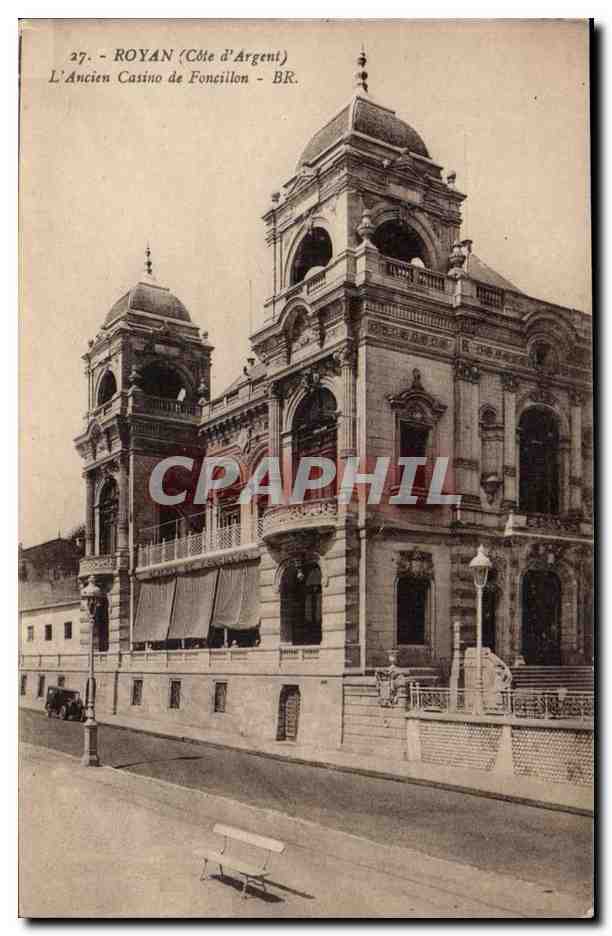 CPA Royan L'ancien casino de Foucillon