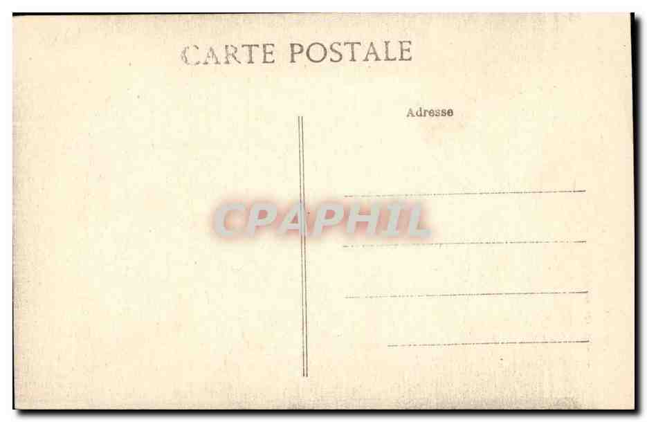 CPA Argentan Portail de l'eglise St Germain — Rückseite