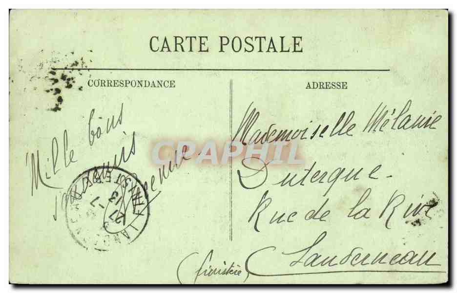 CPA Alencon Vue generale prise de Notre Dame — Rückseite