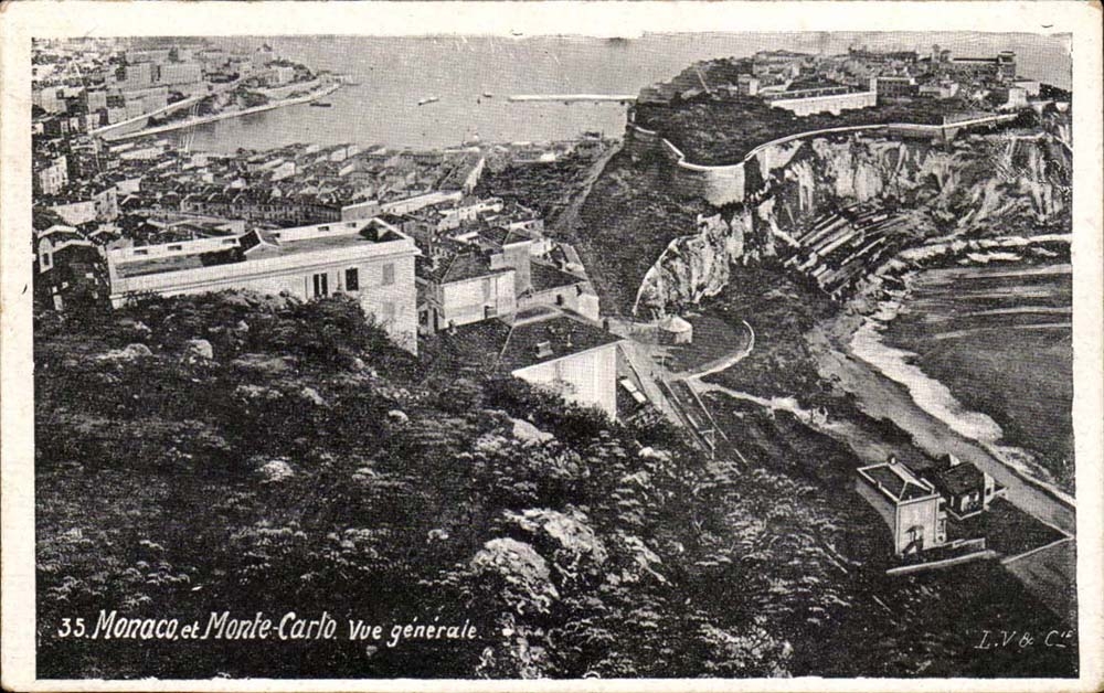 CPA Monaco et Monte Carlo Vue generale