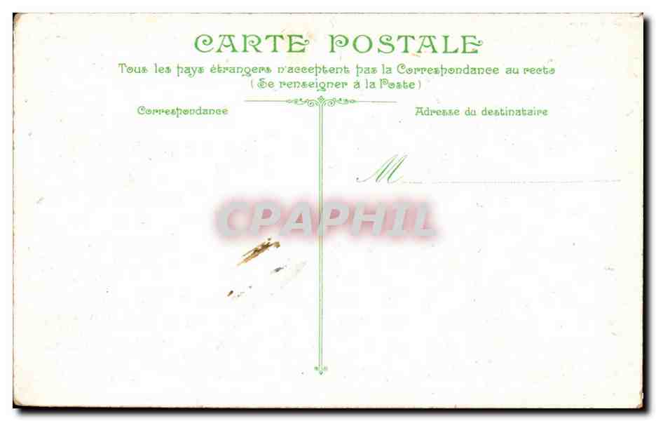 Fontainebleau. Il Parco. La Fontana di Diana — editore sconosciuto, n. serie 1 — Verso