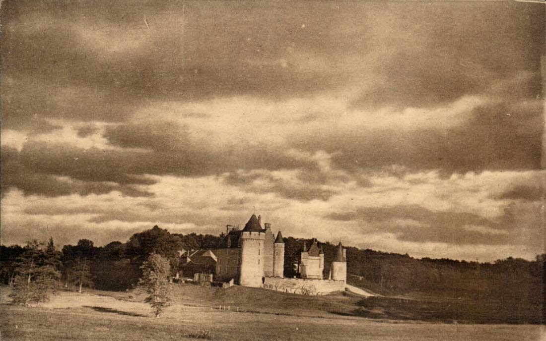 chateau de Montpoupon - Cere la Ronde - CPA 