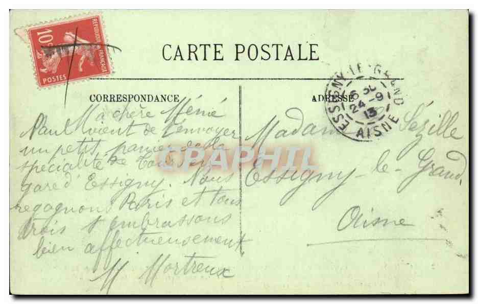 Loches - Le Chateau Royal et la Porte des Cordeliers - CPA  — Rückseite
