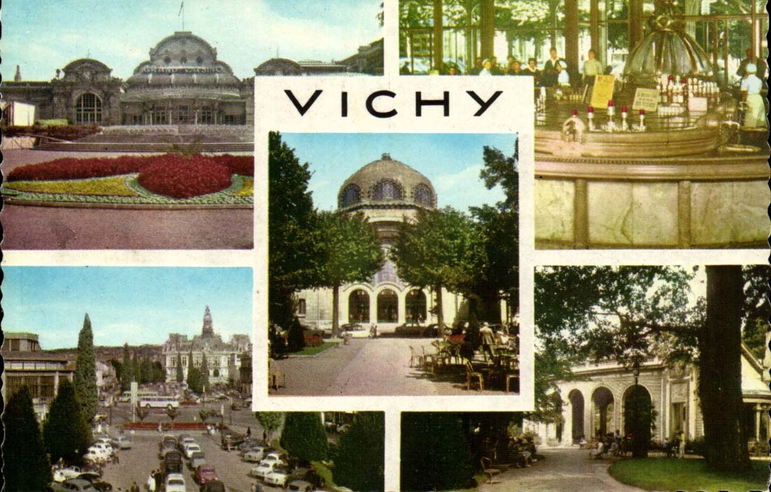 Vichy - Souvenir Le Grand Casino CPA 