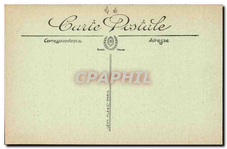 Strasbourg - la Cathedrale - Portail de L'Horloge CPA  — Rückseite