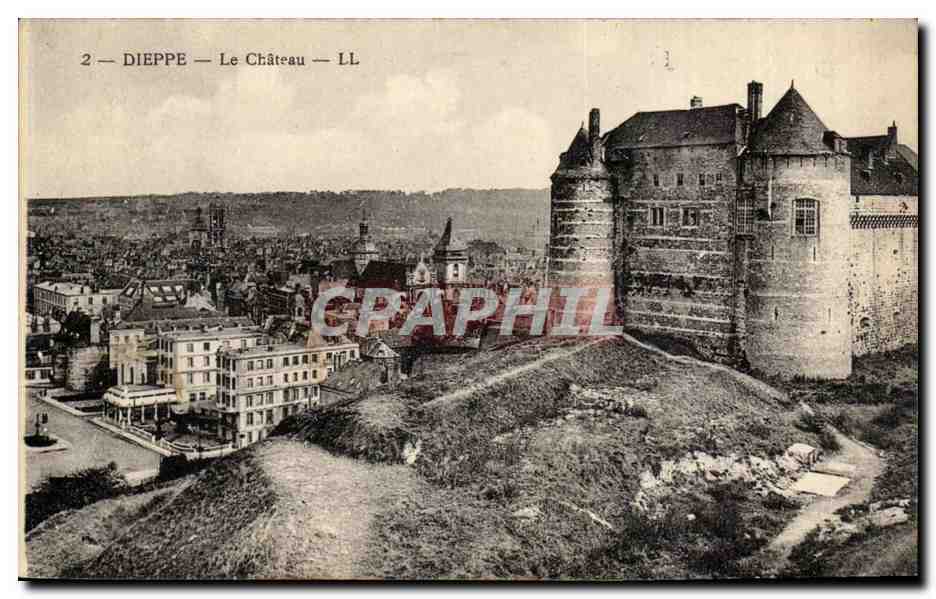 Dieppe - Le Chateau - CPA 
