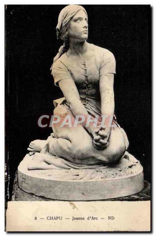 Arts - Sculptures - Chapu - Jeanne d'Arc - CPA 