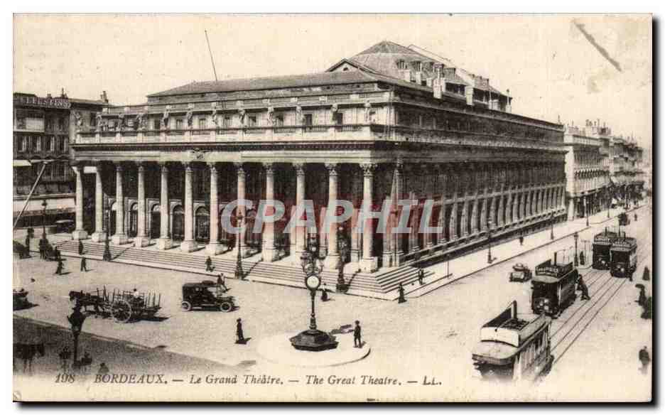 Bordeaux — Le Grand Théâtre — LL.
