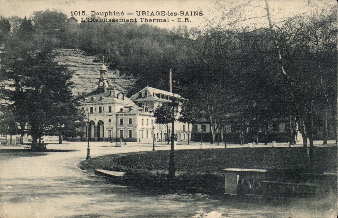 Le Dauphine - Uriage les Bains - L'Etablissement Thermal - CPA 