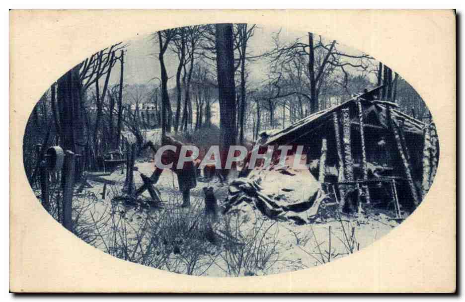 Fantaisie - Homme Bucheron - Woodcutter - CPA 
