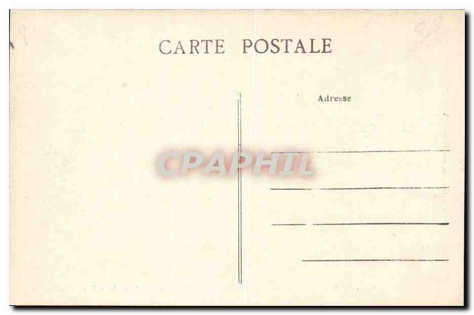 Poitiers (Vienne) — Le Chevet de la Salle des Pas-Perdus du Palais de Justice et de la Tour Maubergeon — Jules Rebuchot, phot. Poitiers - 40 — Rückseite