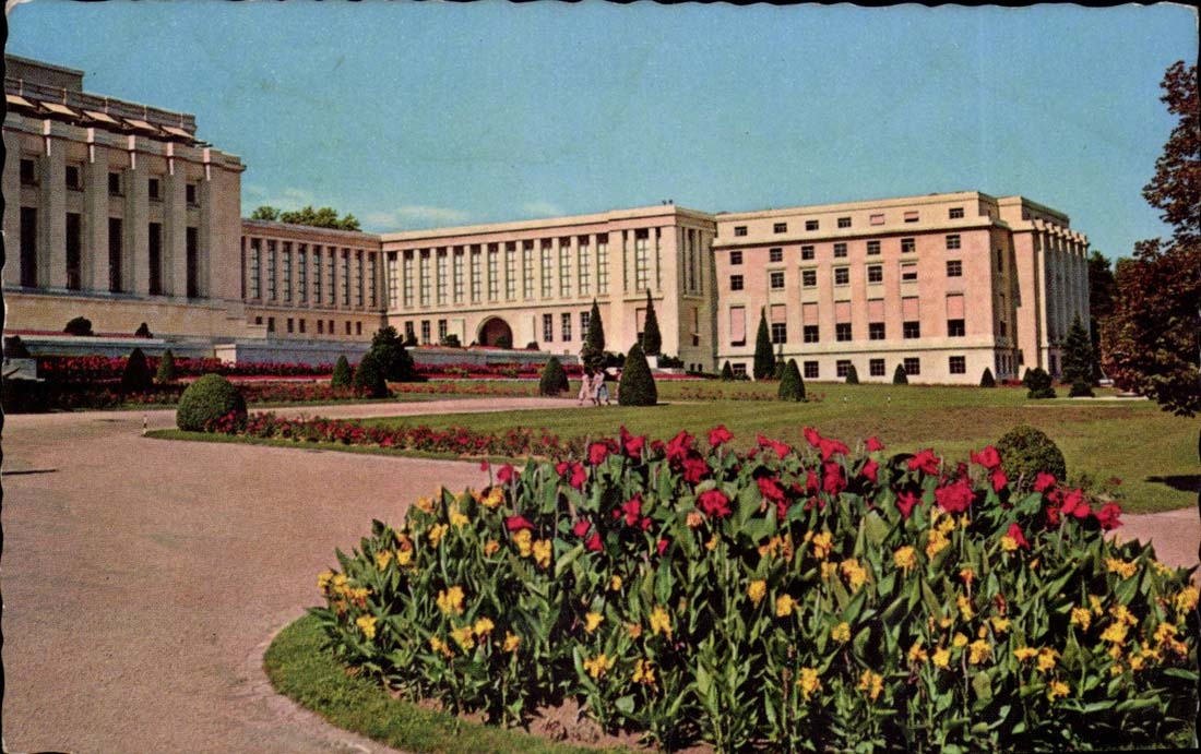Suisse Geneve CPM Palais de l'ONU (UNO United Nations)