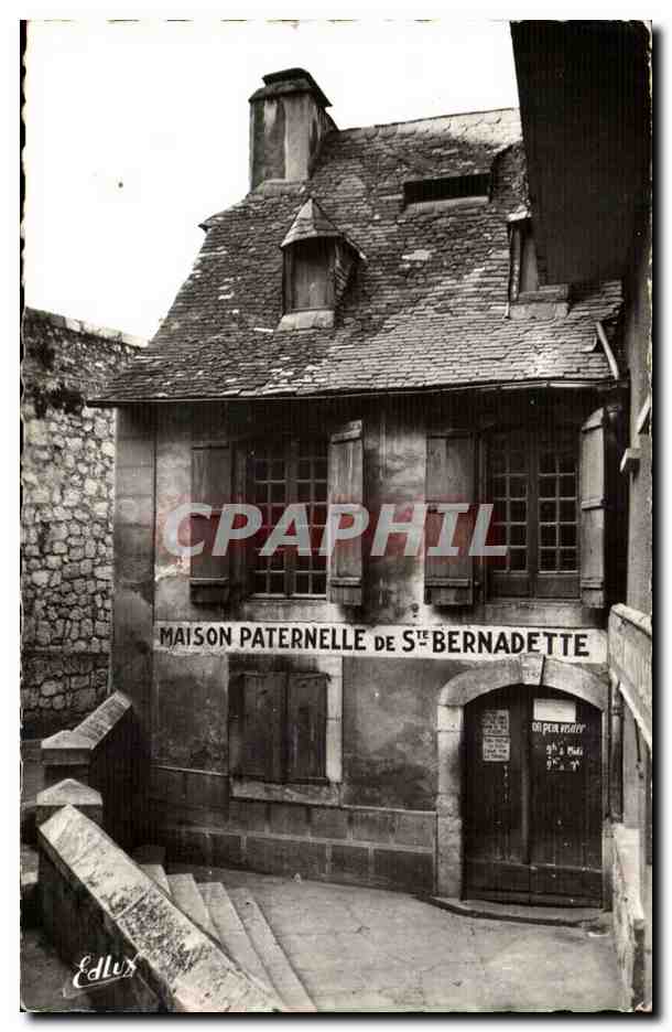 Lourdes CPM Maison paternelle de Ste Bernadette Soubirous