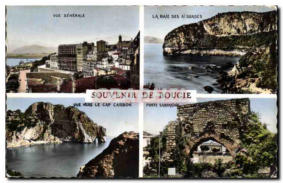 Algerie CPA Souvenir de Bougie