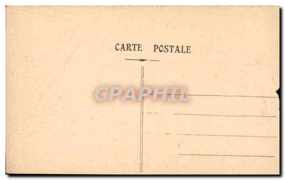Toulon CPA Place d'armes Le kiosque a musique — Verso