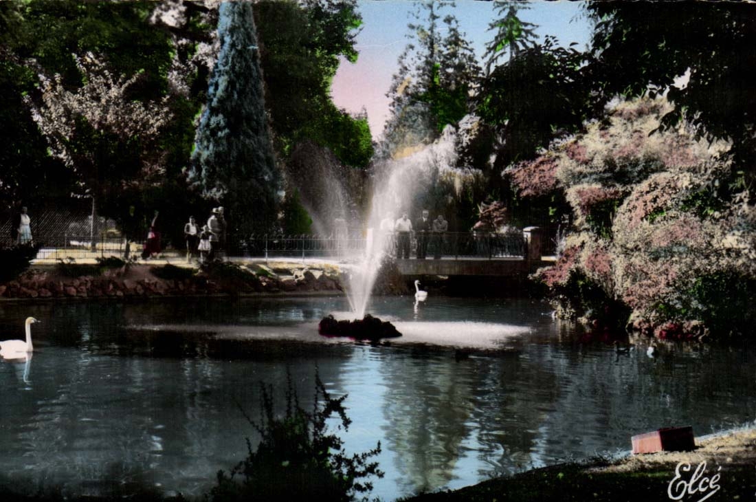 Vichy (Allier) — Le Lac et les Cygnes — Éditeur Elcé, n° 2784