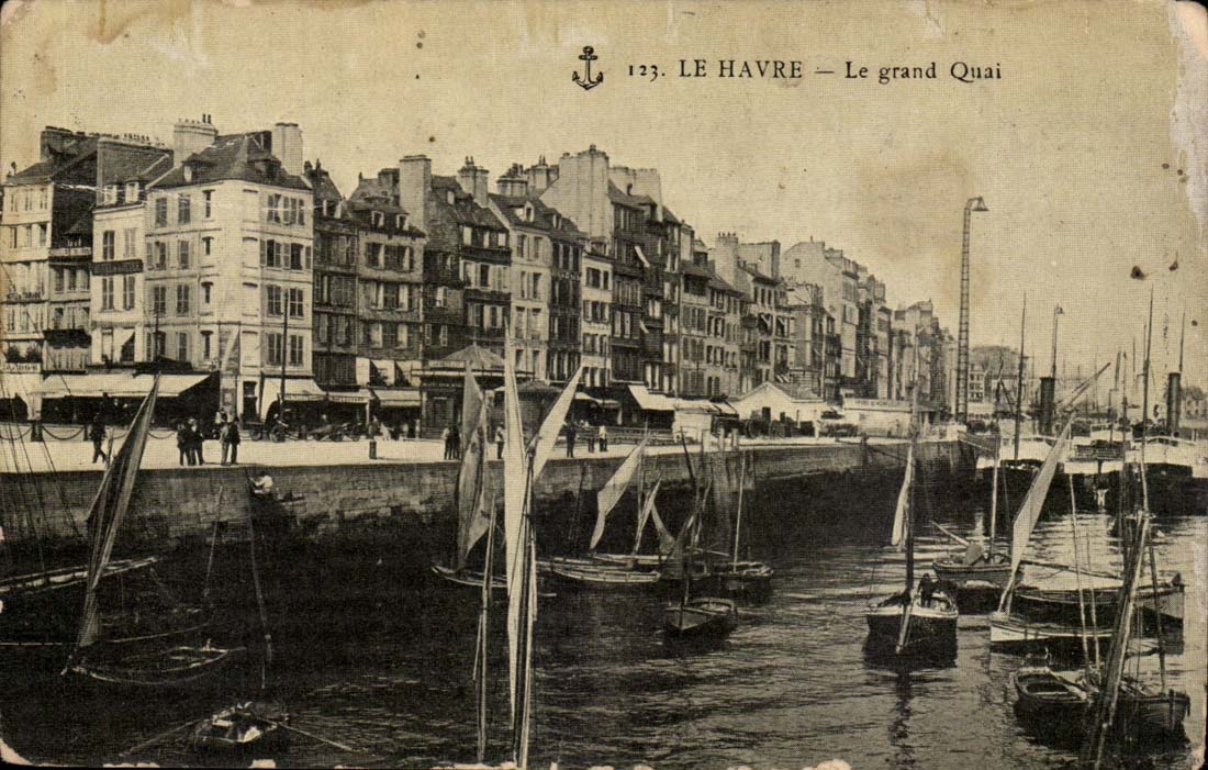 Le Havre CPA Le grand quai