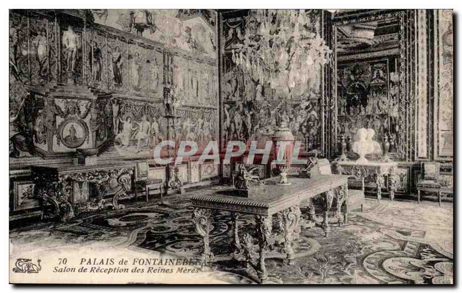 Palacio de Fontainebleau — Salón de las Reinas Madres — n°70