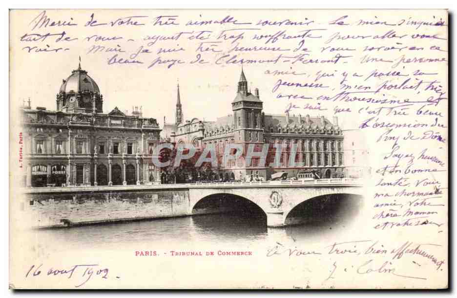 Paris CPA TRibunal de Commerce Palais de Justice et Conciergerie