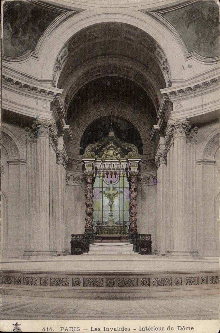 Paris CPA Les Invalides Interieur du Dome