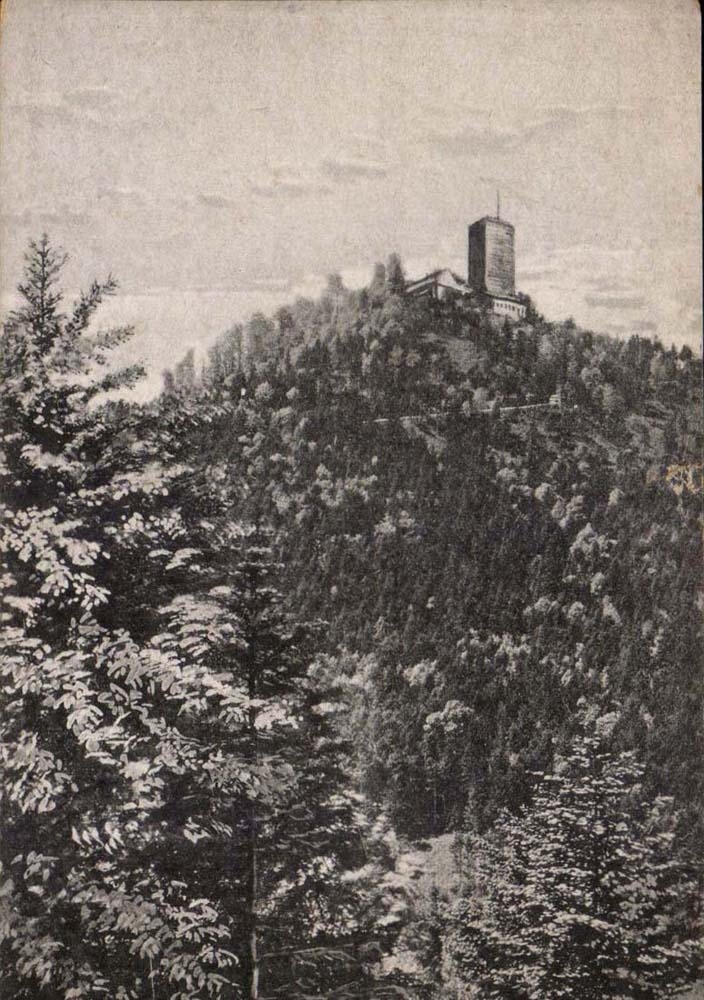 Allemagne CPA Die Yburg bei Baden Baden