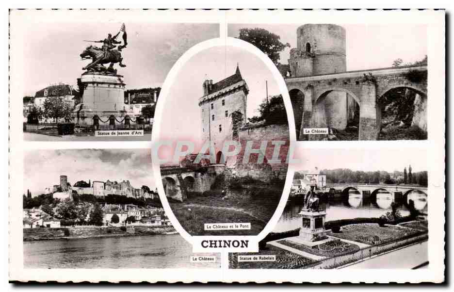 Chinon CPA Jeanne d'arc Chateau Rabelais